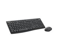 Logitech Ensemble clavier et souris MK295 Silent - sans fil 2,4 GHz - QWERTZ Suisse - graphite