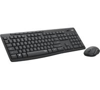 Logitech MK295 Silent Wireless Combo Tastatur Maus enthalten USB QWERTY US International Graphit