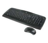 Logitech MK330 Combo Clavier et Souris sans Fil pour Windows, 2,4 GHz avec Récepteur USB Unifying, Souris compacte, Touches Multimédia, Batterie Longue Durée, PC/Portable, Clavier AZERTY Belge - Noir