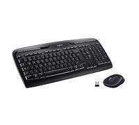 Logitech MK330 Combo Clavier et Souris sans Fil pour Windows, 2,4 GHz avec Récepteur USB Unifying, Souris sans Fil Portable, Touches Multimédia, Batterie Longue Durée, PC/Portable, QWERTY Scandinave