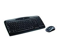 Logitech Combo clavier et souris MK330 – Sans fil 2,4 GHz, récepteur USB, AZERTY noir