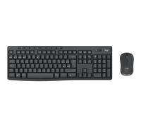 Logitech MK370 Combo for Business - Ensemble clavier et souris - sans fil - Bluetooth LE - AZERTY - Français - graphite