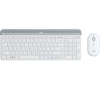 Logitech Combo clavier et souris sans fil MK470 Slim 2,4 GHz Offwhite US INT'L