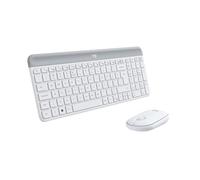 Logitech MK470 Clavier RF sans Fil QWERTY US International Blanc