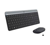 Logitech 920-009190 clavier Souris incluse Universel RF sans fil AZERTY Français Graphite