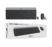 Logitech MK470 Combo Clavier et Souris sans Fil pour Windows, 2,4 GHz avec Récepteur USB Unifying + Logitech Brio 300 Webcam Streaming Full HD avec confidentialité, Micro à réduction de Bruit