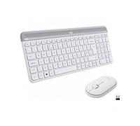 Logitech 920-009199 clavier Souris incluse Bureau RF sans fil Espagnole Blanc