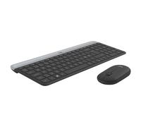 Logitech MK470 Slim Wireless Combo Clavier RF sans Fil QWERTY Danois, Finlandais, Norvégien, Suédois Graphite
