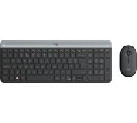 Logitech MK470 Tastatur Maus enthalten RF Wireless QWERTY US International Graphit