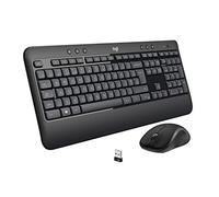 Logitech MK540 Advanced Clavier RF sans Fil Arabe Noir, Blanc