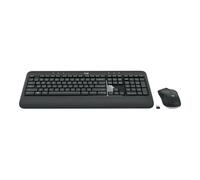 Logitech MK540 Avancé - Ensemble clavier et souris - sans fil - 2.4 GHz - Arabe - gris foncé