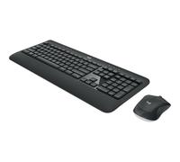 Logitech MK540 Avancé - Ensemble clavier et souris - sans fil - 2.4 GHz - Slovénien - gris foncé