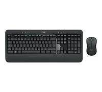 Logitech MK540 Advanced Clavier RF sans Fil QWERTZ Tchèque, Slovaque Noir, Blanc