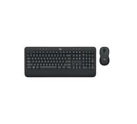 Logitech MK545 Advanced Combo Clavier QWERTZ Allemand et Souris sans Fil USB 2.4 GHz, Piles AA Incluses, Compatible Windows, macOS et ChromeOS Noir
