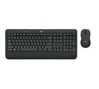 Logitech MK545 ADVANCED Wireless Keyboard and Mouse Combo clavier Souris incluse Universel USB QWERTZ Allemand Noir
