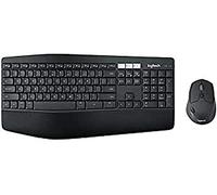 Logitech MK850 Performance clavier Bluetooth QWERTY Russe Black - Claviers (Standard, Sans fil, Bluetooth, QWERTY, Black, Souris incluse)