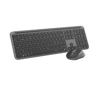 Logitech MK950 Signature Slim Wireless Keyboard en Muis Combo - Grafiet, Pan Nor