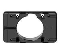 LOGITECH Mounting kit angle plinth reversible interface 14 viewing angle for meeting room scheduling system graphite