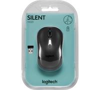 Logitech Mouse M220 Wireless SILENT anthrazit