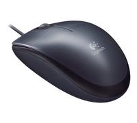 Logitech Mouse M90 Souris optique à 3 boutons avec haute résolution de 1 000 dpi pour un contrôle fluide du curseur de la souris, forme confortable de taille standard