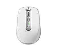 Logitech MX Anywhere 3, Souris Compacte, sans Fil, Défilement Magnétique, Toute Surface, Capteur 4 000 PPP, Boutons Personnalisables, USB-C, Bluetooth, Apple Mac, iPad, Windows, Light Grey