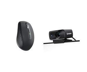 Logitech MX Anywhere 3S & Elgato Facecam MK.2 - Webcam Haut