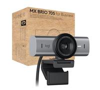 Webcam Logitech MX Brio 705 for Business - Webcam - couleur - 8,5 MP - 4096 x 2160 - audio - câblé - USB-C