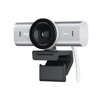 Logitech MX Brio Webcam Ultra HD 4K de collaboration et de streaming, 1080p à 60 fps, double micros réduisant le bruit, mode Show, USB-C, couverture de webcam, fonctionne avec Microsoft Teams, Zoom