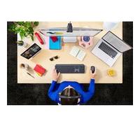 Logitech Clavier MX Keys for Business – Bluetooth sans fil rétroéclairé – Allemand QWERTZ Gris
