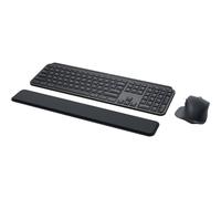 Logitech MX Keys Combo for Business - Ensemble clavier et souris - rétroéclairé - sans fil - Bluetooth LE - QWERTY - Pan Nordic - graphite