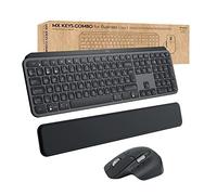 Logitech MX Keys Combo for Business - Ensemble clavier et souris - rétroéclairé - sans fil - Bluetooth LE - QWERTY - Espagnol - Europe - graphite