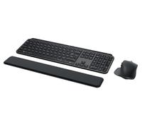 Logitech MX Keys Combo for Business | Gen 2.Conçu pour Les Entreprises. Clavier et Souris sans Fil avec Repose-Poignet, Bluetooth, Logi Bolt, Silencieux, Windows/Mac/Chrome/Linux, AZERTY FR - Gris