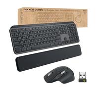 Logitech MX Keys Combo for Business ? Gen 2 - Tastatur-und-Maus-Set - hinterleuchtet - kabellos - Bluetooth LE - QWERTZ - Schweiz - Graphite (920-010928)