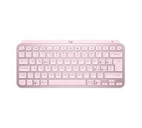Logitech MX Keys Mini - Clavier compact rétroéclairé RF/Bluetooth QWERTY (italien) Rose
