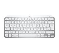 Logitech MX Keys Mini - Clavier - rétroéclairé - sans fil - Bluetooth - QWERTY - Espagnol - gris pâle