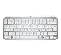 Logitech MX Keys Mini - Clavier - rétroéclairé - sans fil - Bluetooth - QWERTZ - Allemand - gris pâle G