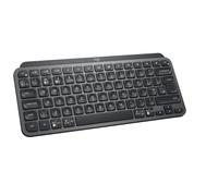 Logitech MX Keys Mini Clavier sans Fil Minimaliste rétro-éclairé sans Fil Compact Bluetooth USB C Compatible avec Apple macOS, iOS, Windows, Linux, Android en métal Anthracite