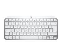 Logitech MX Keys Mini for Mac - Clavier - rétroéclairé - sans fil - Bluetooth - QWERTY - International US - gris pâle