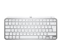 Logitech MX Keys Mini for Mac - Clavier - rétroéclairé - sans fil - Bluetooth - QWERTY - R.-U. - gris pâle
