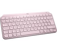 Logitech MX Keys Mini - Mini - Sans fil - RF Wireless + Bluetooth - QWERTY - LED - Rose