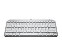 Logitech MX Keys Mini - Office - clavier - rétroéclairé - sans fil - Bluetooth - QWERTY - Nordique (Danois/Finnois/Norvégien/Suédois) - gris pâle