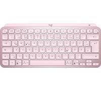 Logitech MX Keys Mini - Clavier - rétroéclairé - Bluetooth - QWERTY - US - rose