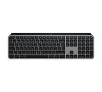Logitech MX Keys pour Mac - Clavier - rétroéclairé - sans fil - Bluetooth, 2.4 GHz - QWERTY - Espagnol - gris sidéral