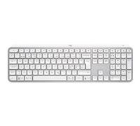 Logitech MX Keys S - Clavier - rétroéclairé - sans fil - Bluetooth LE - QWERTY - Anglais US - commutateur : commutateurs à clé à ciseaux - gris pâle G