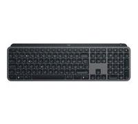 Logitech MX Keys S - Clavier - rétroéclairé - sans fil - Bluetooth LE - QWERTY - Nordique (Danois/Finnois/Norvégien/Suédois) - commutateur : commutateurs iseaux - graphite - avec Palm Rest G