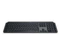 Logitech MX Keys S - Clavier - rétroéclairé - sans fil - Bluetooth LE - QWERTY - R.-U. - commutateur : commutateurs iseaux - gris pâle G