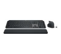 Logitech MX Keys S Combo Clavier et Souris sans Fil avec Repose-Paume, éclairage Personnalisable, défilement Rapide, Bluetooth, USB C, pour Windows, Linux, Chrome, Mac