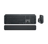 Logitech MX Keys S Combo - Ensemble clavier et souris - rétroéclairé - sans fil - Bluetooth LE - Nordique (Danois/Finnois/Norvégien/Suédois) - commutateur : commutateurs à clé à ciseaux - graphite - a
