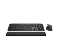 Logitech Mx Keys S Combo - TastatuR-UnD-MauS-Set - Hinterleuchtet - Kabellos - Bluetooth Le - Qwertz - Deutsch - Tastenschalter: ScissoR-Key - Graphi