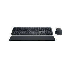 Logitech Mx Keys S Combo - TastatuR-UnD-MauS-Set - Hinterleuchtet - Kabellos - Bluetooth Le - Qwertz - Deutsch - Tastenschalter: ScissoR-Key - Graphi